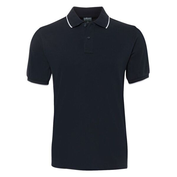Mens C of C Contrast Face Polo Thumbnail