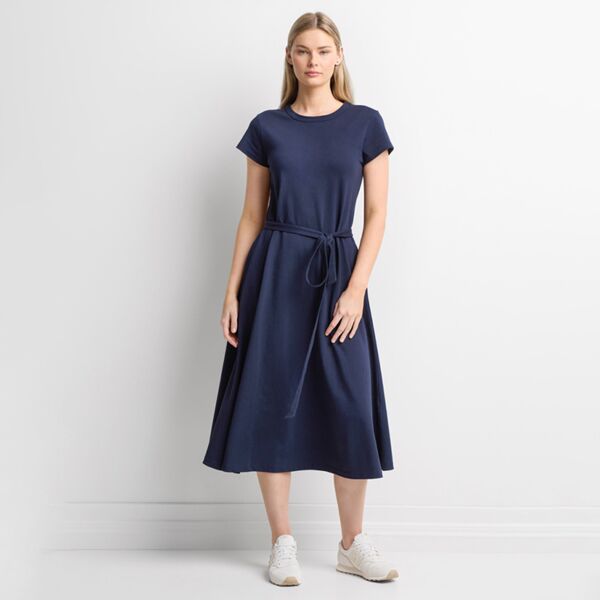 Womens Grace T-Shirt Midi Dress Thumbnail