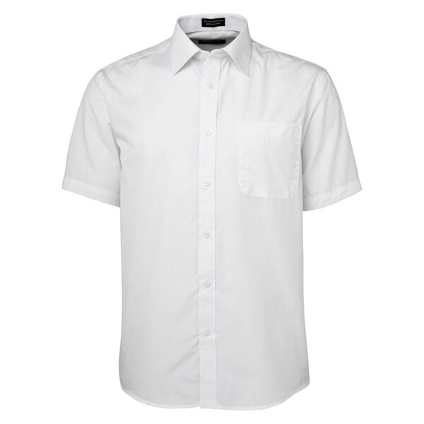 Mens Short Sleeve Poplin Shirt Thumbnail